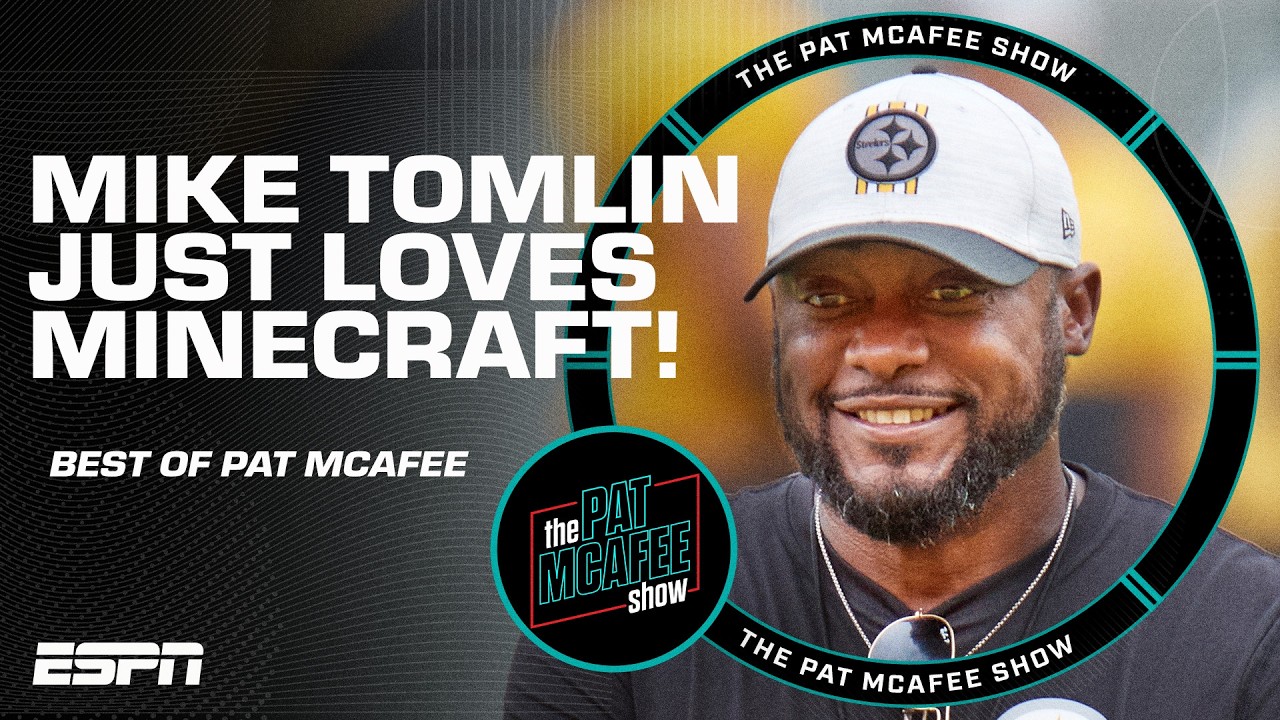 Mike Tomlin's passion for Minecraft + Florida Gators RB Jadan Baugh joins! 🐊 | Best of Pat McAfee thumbnail